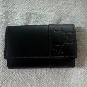 Gucci Black key ring holder